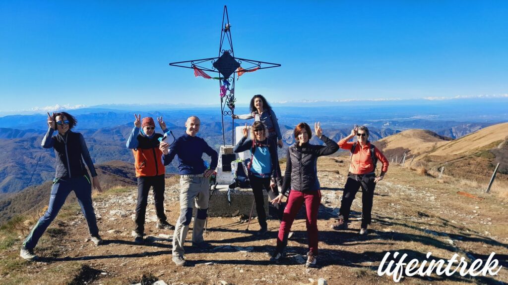 Monte Ebro da Caldirola Gruppo Trekking Lifeintrek trekking Rifugio Ezio Orsi