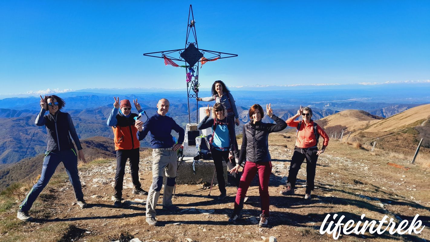 Monte Ebro da Caldirola Gruppo Trekking Lifeintrek