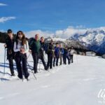 Capanna Dotra Rifugio Svizzero raggiungibile in inverno Gruppo trekking Provincia di Milano