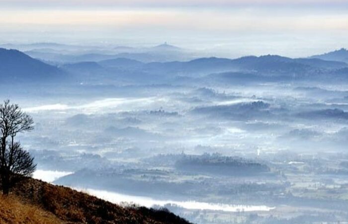Panorama con Nebbia sulla Pianura