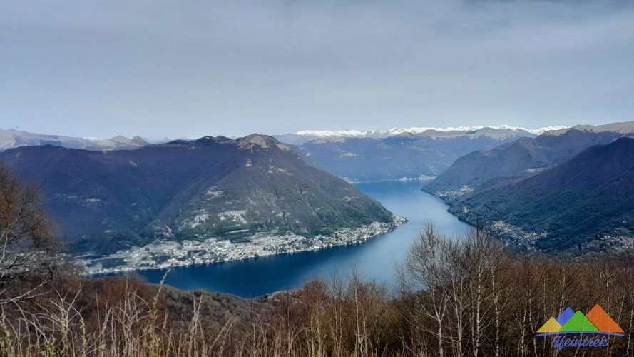 Lago di Como Panorama da Monte Boletone