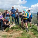 Gruppo Trekking Liguria in cima al Monte Tardia