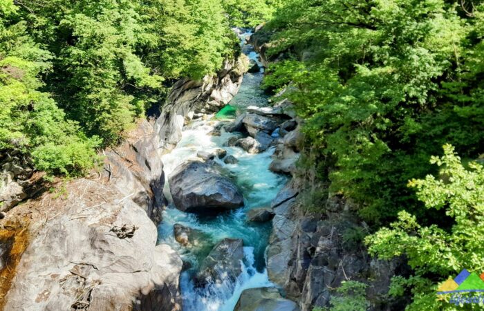 Fiume in Svizzera Rio Val Verzasca