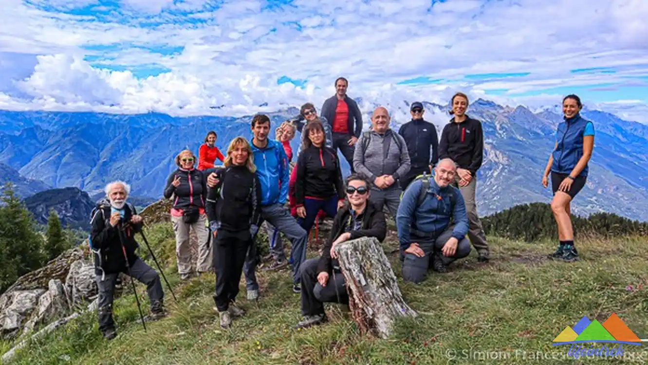 Gruppo Trekking Testa Di Comagna Val d'Aosta Tete De Comagne Dal d'Ayas
