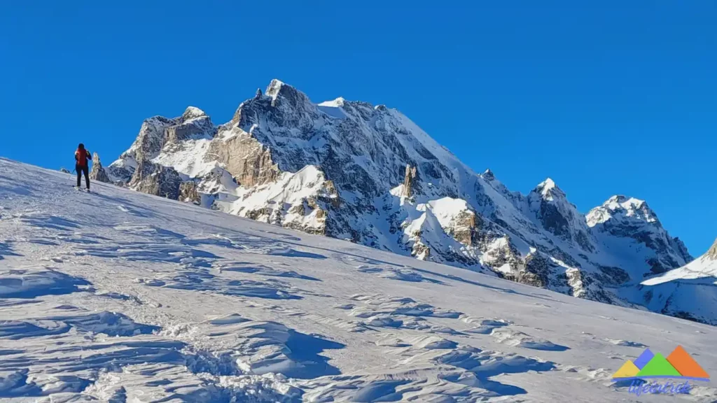 ARTVA ARVA Sicurezza Obbligatorio con le Ciaspole, Monte Cazzola Alpe Devero