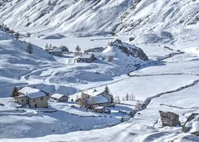 Ciaspolare al Passo Del Sempione