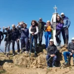 Monte Delle Figne e Monte Taccone Dal Passo Della Bocchetta, panoramico trekking sul sentiero di crinale dell' Alta Via Dei Monti Liguri.