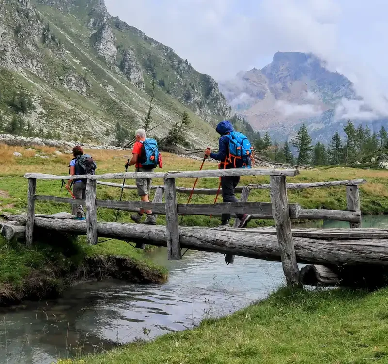 Trekking Val Buscagna Ponte Sul Rio Buscagna