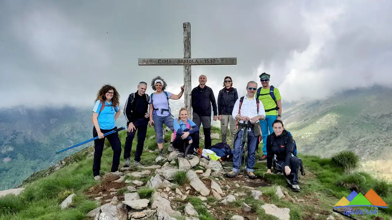 Escursione e Trekking Cima Della Bossola, Foto Della Cima, sentieri del Piemonte Cima Della Bossola Rueglio