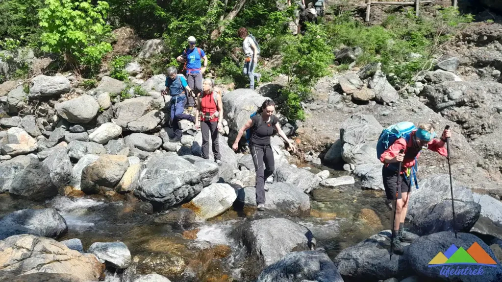 Guado Torrente Gorzente Parco Del Beigua