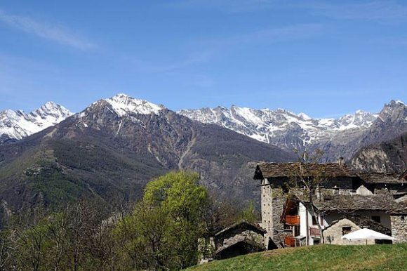 Uschione ed I Monti di Chiavenna